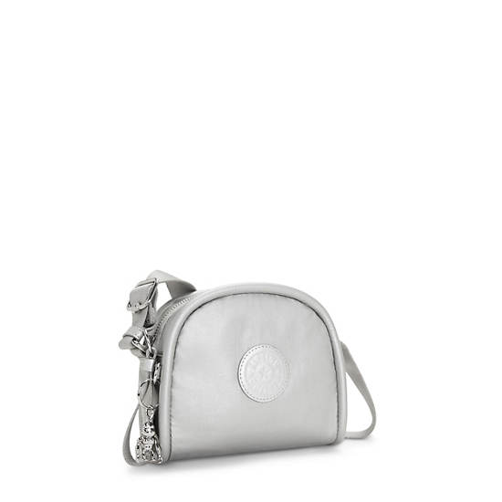 Sacs Crossbody Kipling Jesper Metallic Argent | FR 2032ZU